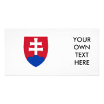 Slovakia Coat of Arms Photo Card Template