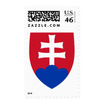 Slovakia coat of arms postage by demavin Slovakia coat of arms postage