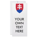 Slovakia Coat of Arms Rack Card