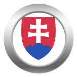 Slovakia Coat of Arms Sticker