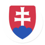 Slovakia coat of arms stickers