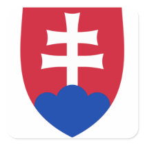Slovakia Coat of Arms Stickers