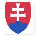 Slovakia Coat of Arms Stickers