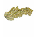 Slovakia Flag and Map T-Shirt by FlagAndMap Slovakia Flag and Map T-Shirt