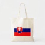 Slovakia Flag Canvas Bags