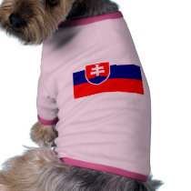 Slovakia Flag pet clothing by coolcountry Slovakia Flag pet clothing