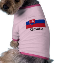 Slovakia Flag pet clothing by flagshirt Slovakia Flag pet clothing