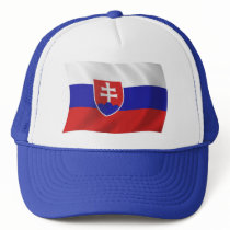 Slovakia Flag Hat by LivingFlags2 Slovakia Flag Hat