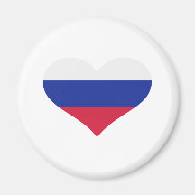 Slovakia flag heart fridge magnet