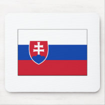 Slovakia FLAG International mousepads by flagshirt Slovakia FLAG International mousepads