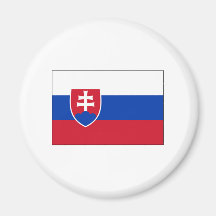 Slovakia FLAG International Refrigerator Magnet