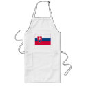 Slovakia Flag (light) Apron