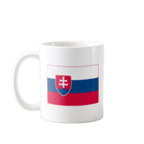 Slovakia Flag (light) Mug by FlagTshirts Slovakia Flag (light) Mug
