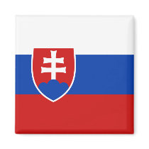Slovakia Flag Magnet
