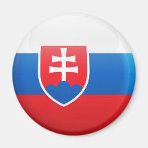 Slovakia Flag Magnet