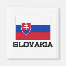 Slovakia Flag Magnet