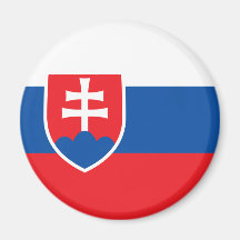 Slovakia Flag Magnet