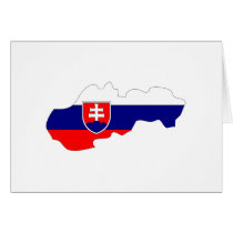 Slovakia flag map cards by FlagStore Slovakia flag map cards