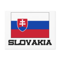 Slovakia Flag postcards
