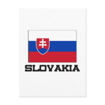 Slovakia Flag postcards