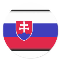 Slovakia Flag stickers by jacinto888 Slovakia Flag stickers