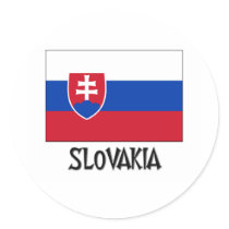 Slovakia Flag stickers by flagshirt Slovakia Flag stickers