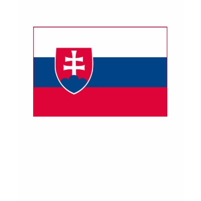 Slovakia Flag T-shirt by FlagTshirts