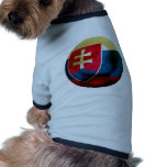 Slovakia Football Doggie Tshirt