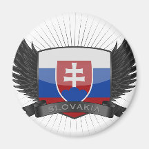 SLOVAKIA FRIDGE MAGNET