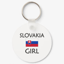 SLOVAKIA GIRL keychains by flagshirt SLOVAKIA GIRL keychains