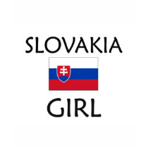 SLOVAKIA GIRL t-shirts