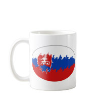 Slovakia Gnarly Flag Mug by Flagnostic Slovakia Gnarly Flag Mug