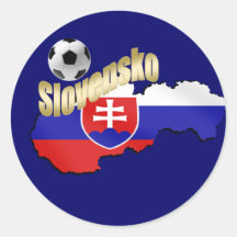Slovakia  Map bend it Slovaks Slovensko gifts Stickers