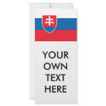 Slovakia Customized Rack Card