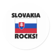 Slovakia Rocks stickers by flagshirt Slovakia Rocks stickers