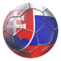 Slovakia soccer ball flag of Slovenska gifts stickers by SoccerJersey Slovakia soccer ball flag of Slovenska gifts stickers