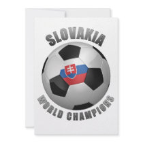 SLOVAKIA SOCCER CHAMPIONS CUSTOM ANNOUNCEMENTS