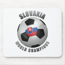 SLOVAKIA SOCCER CHAMPIONS MOUSEPAD