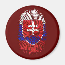 Slovakia soccer fridge magnets