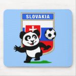 This adorable little panda is too cute! He's featured in front of a large flag from Slovakia and ready to play football and score some goals. This cute design is perfect for football players and soccer fans! You can totally customize this gift! Change the color, move the design around, add your own text or images -- make it your own!