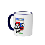 This adorable little panda is too cute! He's featured in front of a large flag from Slovakia and ready to play football and score some goals. This cute design is perfect for football players and soccer fans! You can totally customize this gift! Change the color, move the design around, add your own text or images -- make it your own!