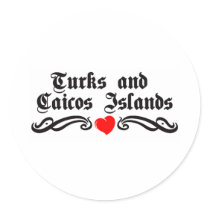 Slovakia Tattoo Style Round Stickers