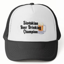 Slovakian Beer Drinking Champion hats