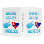 Slovaks are my Homies Vinyl Binder