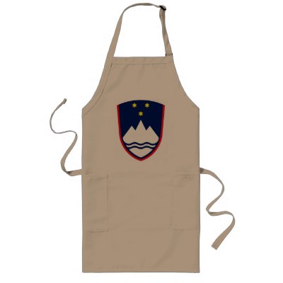 Slovenia Coat of Arms Apron by FlagTshirts