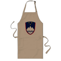 Slovenia Coat of Arms Apron by FlagTshirts Slovenia Coat of Arms Apron