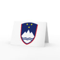 Slovenia Coat of Arms Greeting Card