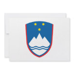 Slovenia Coat of Arms Custom Invites