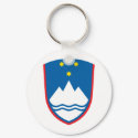 Slovenia coat of arms keychains