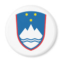 Slovenia coat of arms magnets